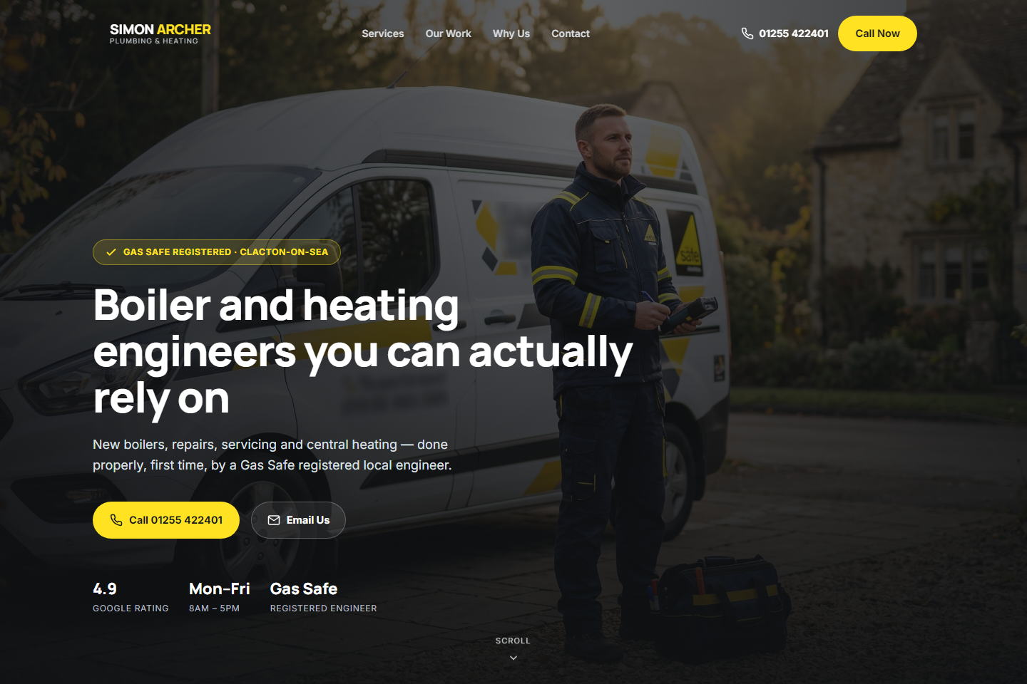 Simon Archer Ltd website